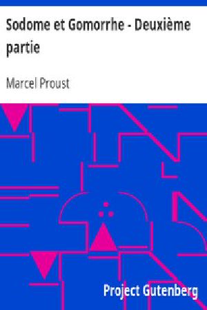 [Gutenberg 15075] • Sodome et Gomorrhe - Deuxième partie